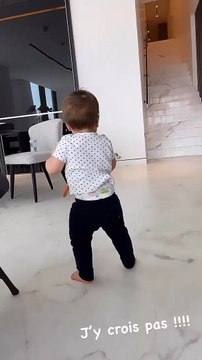 Nabilla Benattia dévoile les premiers pas de Milann