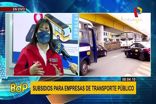 Inician subsidios a empresas de transporte público, anuncia ATU y MTC