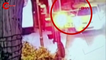 Nagehan Bıyıklı'yı darp eden şüpheliler kamerada