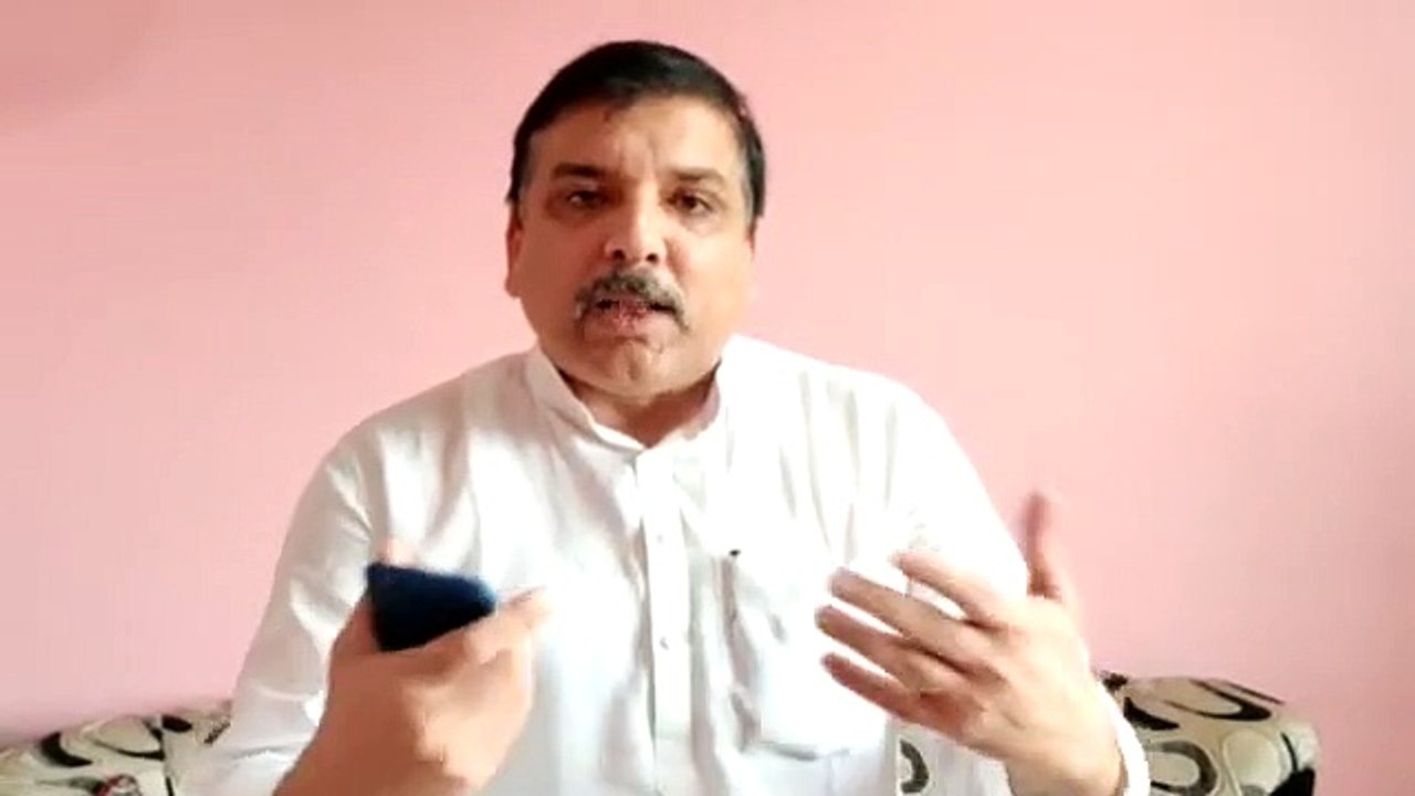 आप सांसद संजय सिंह का योगी सरकार पर जातिवादी रा...