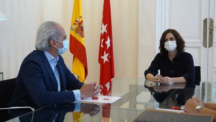 Ayuso se reúne con SATSE Madrid