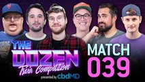 Top 5 Ranked Trivia Battle: Big Cat, Rone, Cheah vs. KB, Nick, Frank the Tank (The Dozen presented by cbdMD: Episode 039)