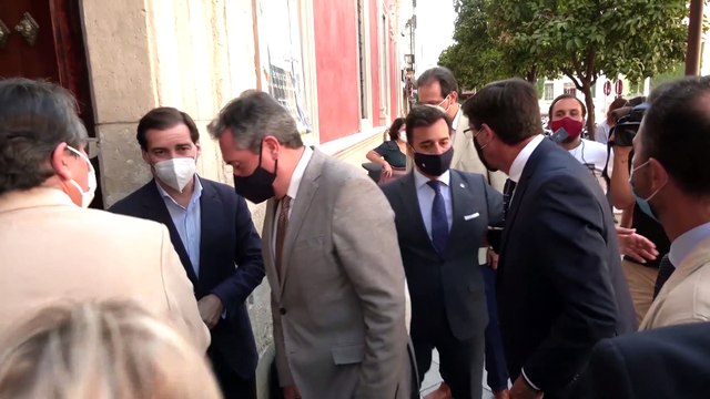 Presentación del congreso Magallanes-Elcano en la Fundación Cajasol (Sevilla)