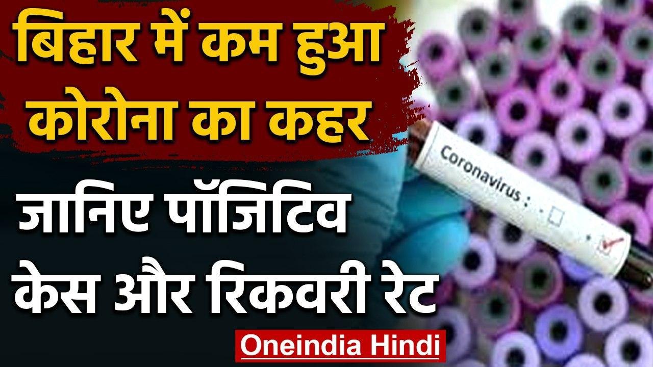 Coronavirus: Bihar में संक्रमण दर अब 1.47 प्रतिशत,रिकवरी रेट पहुंची 87.70 फीसदी | वनइंडिया हिंदी