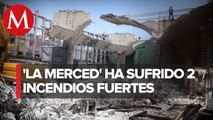 Mercado de La Merced, con 78% de avance en trabajos de reconstrucción