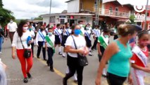 Llenos de Orgullo Patrio, estudiantes de Estelí participan en desfile