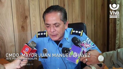 Policía presenta a ciudadano acusado de matar a joven en Matagalpa