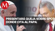 AMLO pondrá queja por veto de video donde menciona al Papa Francisco