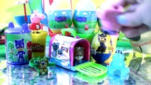 SURPRISE Toys Peppa Pig EGGS Puppy Dog Pals Paw Patrol Playdoh PJ Masks