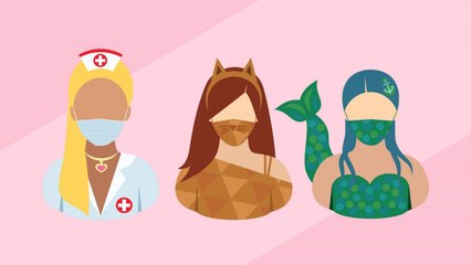 How to Make a Face Mask Work With Your Costume This Halloween