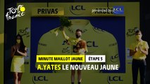 #TDF2020 - Étape 5 / Stage 5 - LCL Yellow Jersey Minute / Minute Maillot Jaune