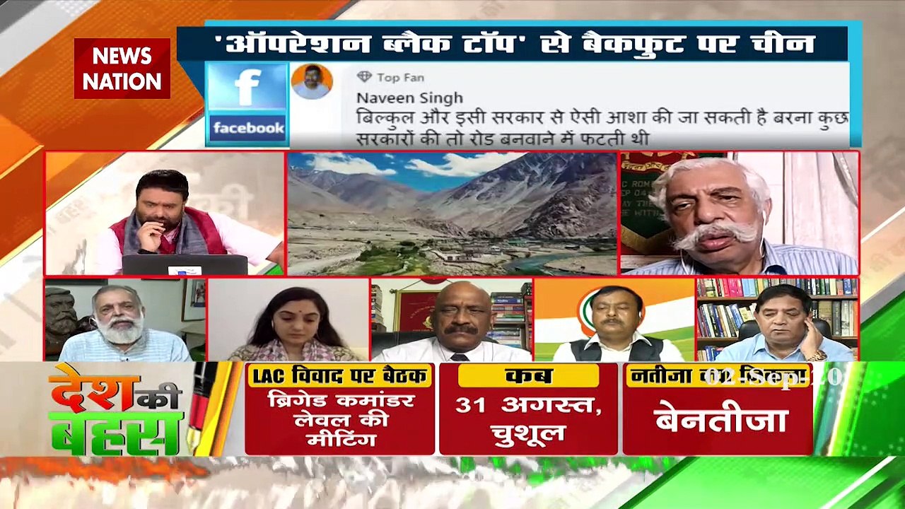 A sharp debate between RSN Singh and Sunit Chopra
