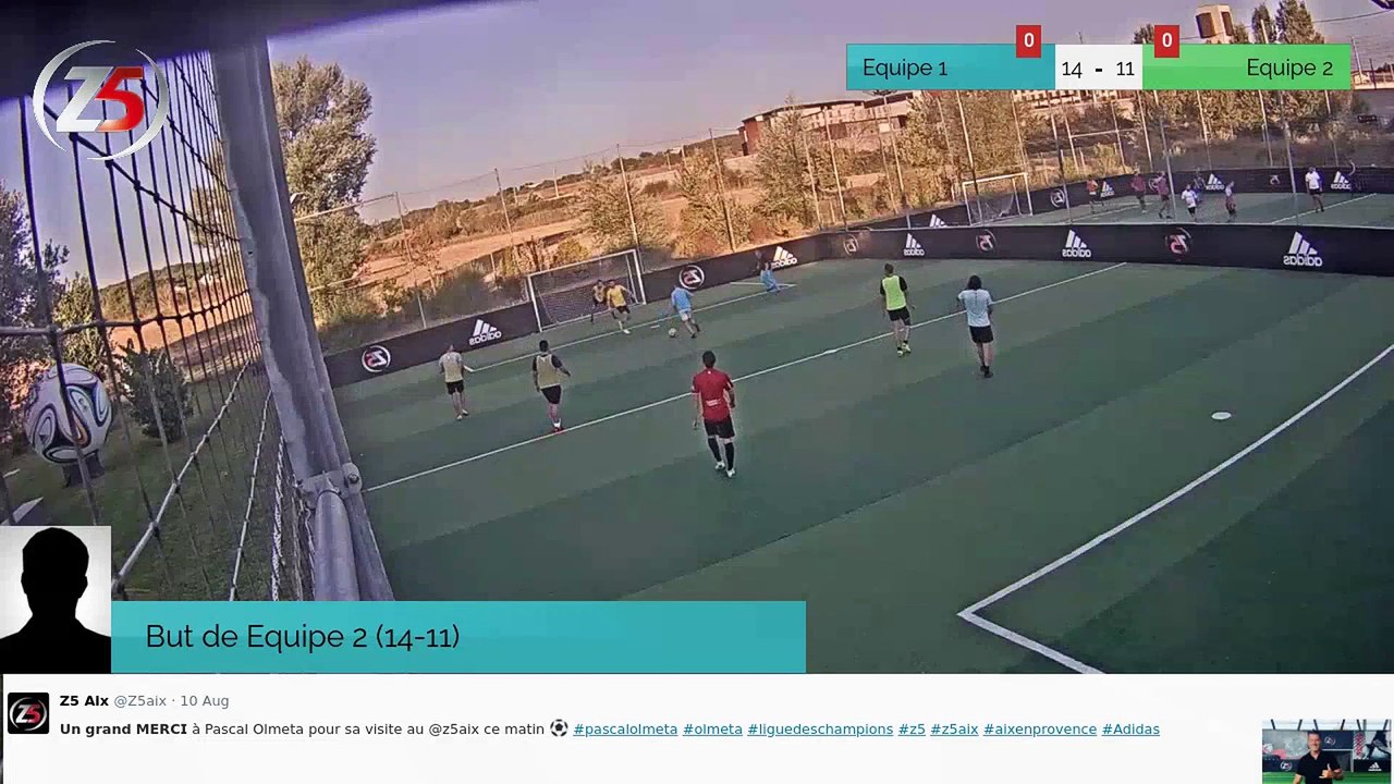But de Equipe 2 (14-11)
