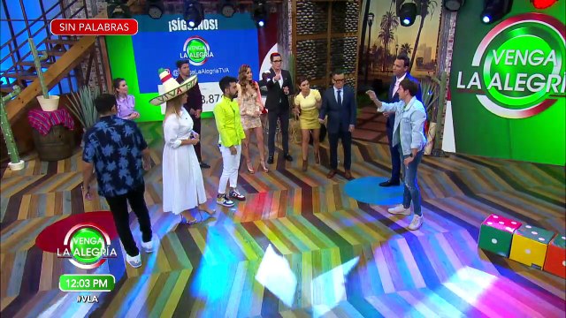 ¡Mitad de semana y este equipo va sin freno en el Sin Palabras! | Venga La Alegría