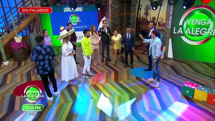 ¡Mitad de semana y este equipo va sin freno en el Sin Palabras! | Venga La Alegría