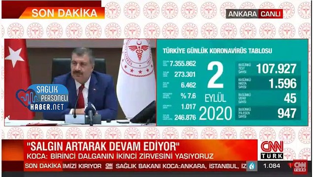 Bakan Koca'dan Ek Ödeme ve 3600 Ek Gösterge Açıklaması
