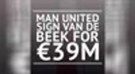 Man United sign Van de Beek for 39 million euros