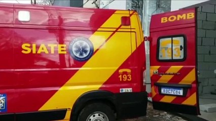 Homem fica ferido ao cair em obra no Centro