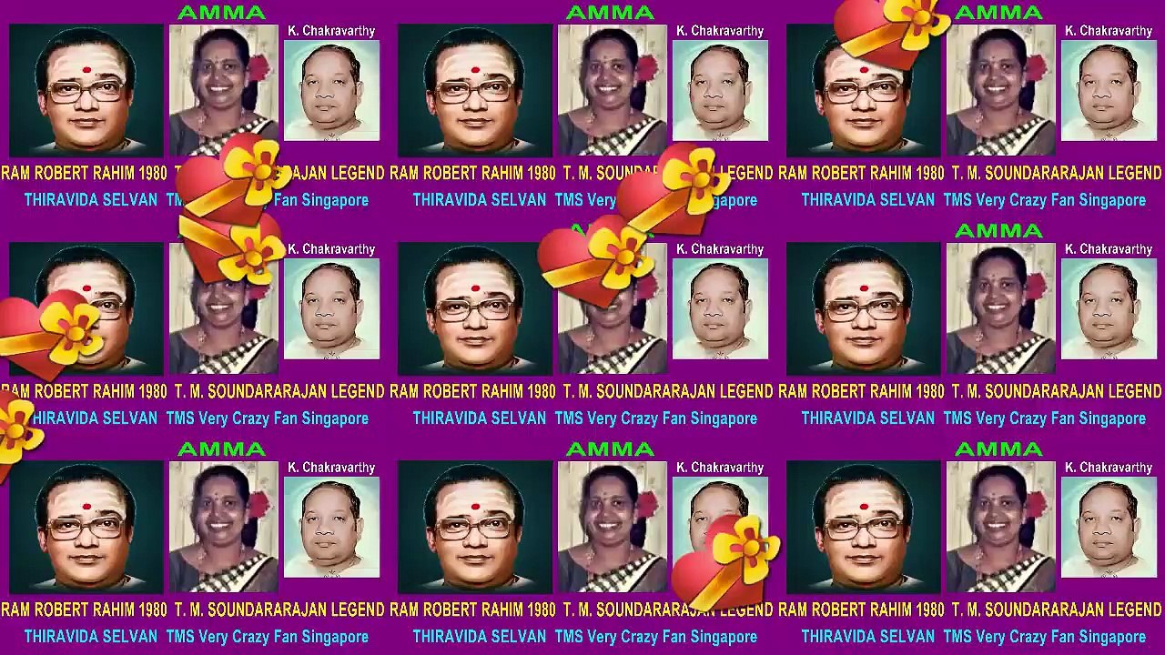 RAM ROBERT RAHIM 1980  T. M. SOUNDARARAJAN LEGEND