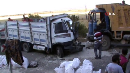 Konya’da kamyon ile kamyonet çarpıştı: 1 ölü, 1 yaralı