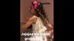 Daniela Ospina pilló a su hija Salomé bailando música brasilera
