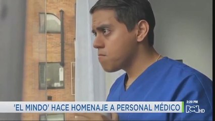 El Mindo hace un homenaje a los médicos y envía contundente mensaje
