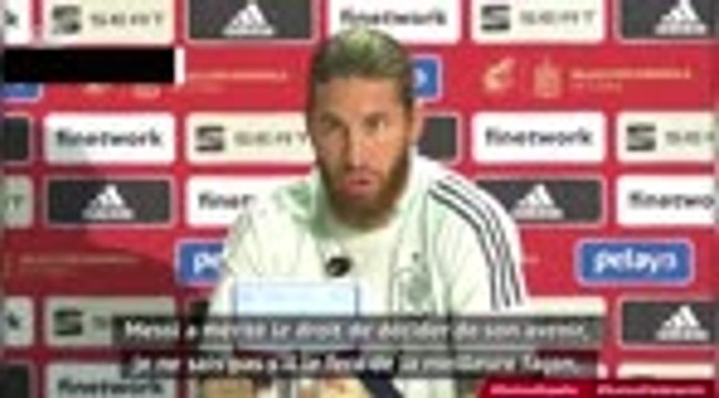 Transfert - Sergio Ramos : Messi ? Nous aimerions qu'il reste au Barça