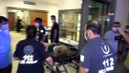 Önce çocuğunu sonra karısını öldüresiye dövdü