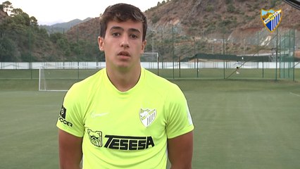 Iván Jaime (Málaga CF) describe al Espanyol como "muy buen equipo"