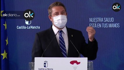 García-Page: “El 80% de los casos que nos han llegado vinieron de la bomba radioactiva vírica que se plantó en Madrid”