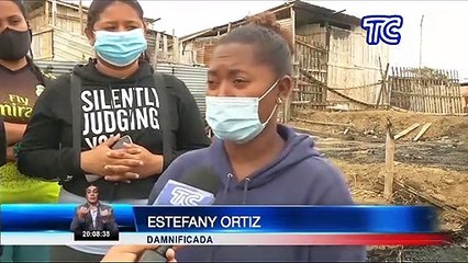 Download Video: Familias damnificadas por un incendio en el sector Monte Sinaí piden ayuda a la comunidad