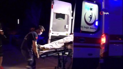 Otomobil tarlaya uçtu: 1 yaralı