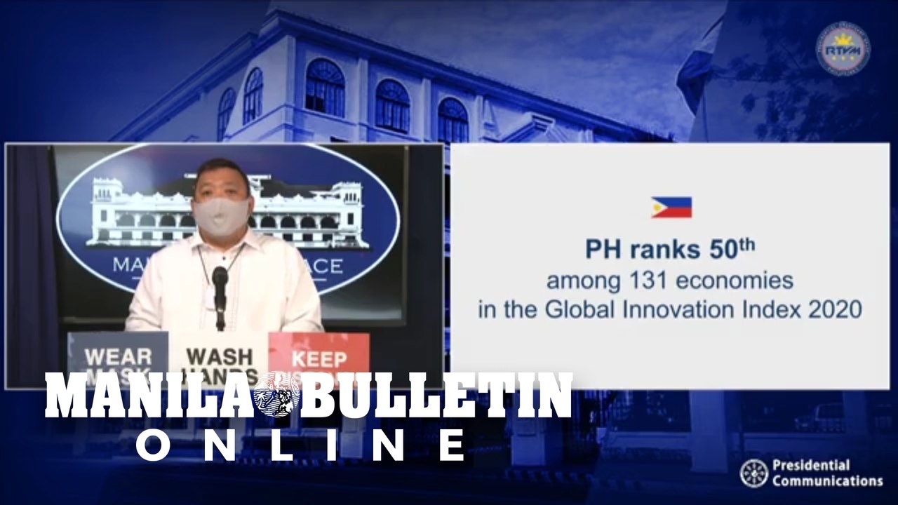 Palace welcomes PH jump in 2020 global innovation index