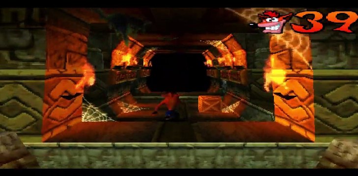 Crash Bandicoot - Temple Ruins - PLAYSTATION SONY Walkthrough