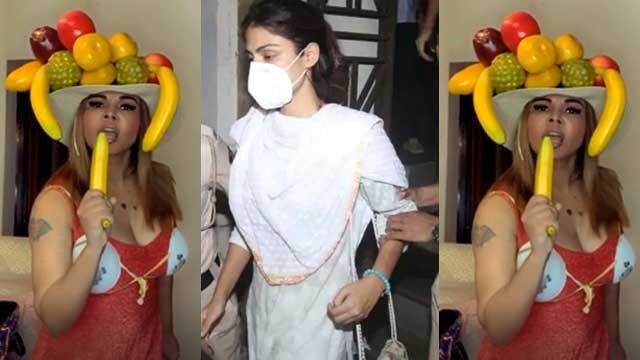 Sushant case में Rhea Chakraborty के बयानों पर भड़की Rakhi Sawant; देखें वीडियो | FilmiBeat