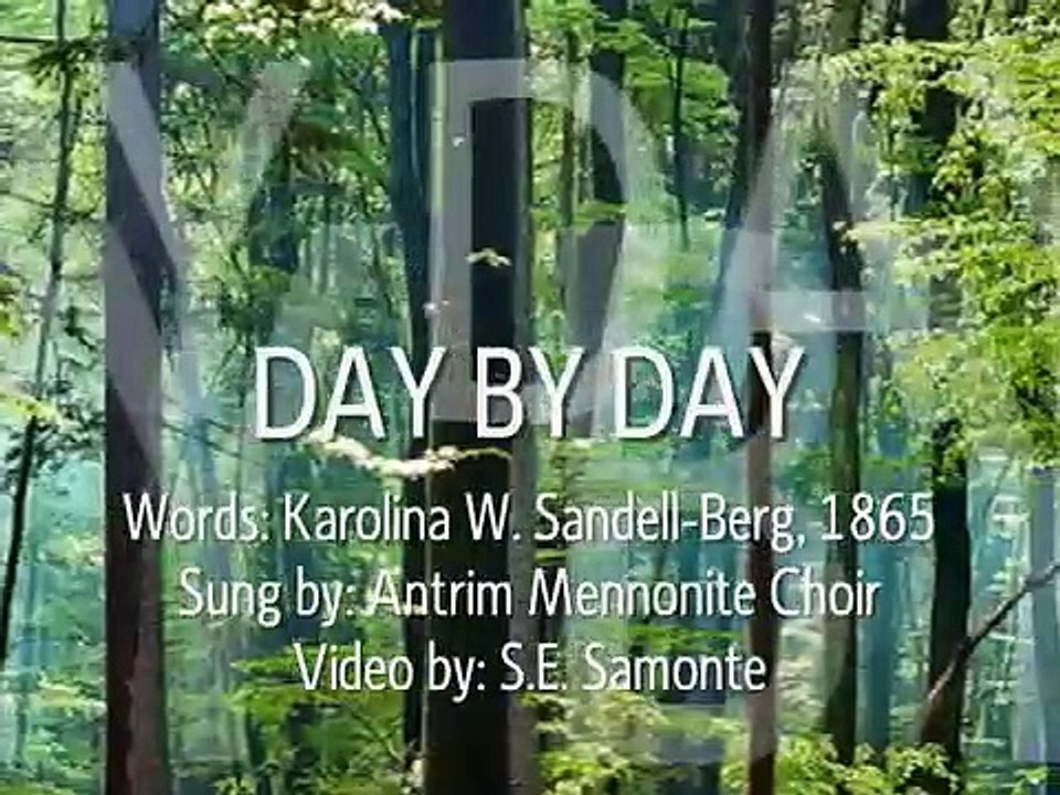 Day by Day - HYMNS OF ALL TIME