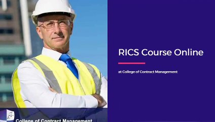 RICS online course