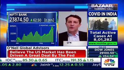 Randy Watts on CNBC TV 18 | Global Markets, Dollar Indices, Indian Markets, Growth Stocks and more