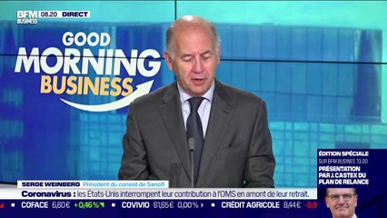 Serge Weinberg (Président du CA de Sanofi): Le plan de relance est "très équilibré"
