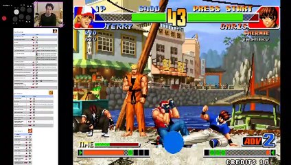 (ARC) King of Fighters '98 - SP15 - Kyo, Ryo, Terry - Level 8