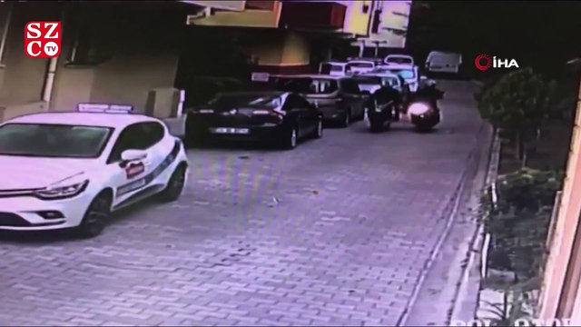 Vatandaşları canından bezdiren motosiklet hırsızları kamerada