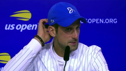 US Open 2020 - Novak Djokovic : "I had ups and downs but it will be useful for the future"
