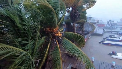 الإعصار "نانا" يضرب أميركا الوسطى