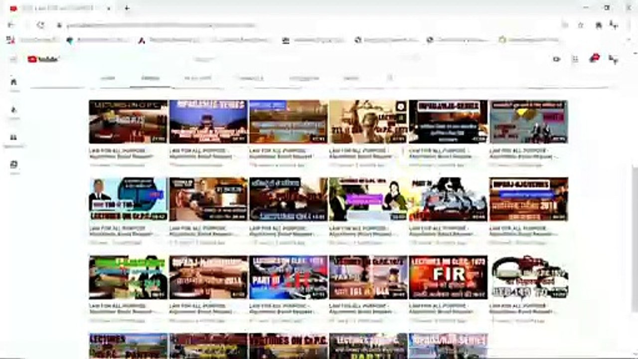 INFORMATION ABOUT MY CHANNEL LAW FOR ALL PURPOSE