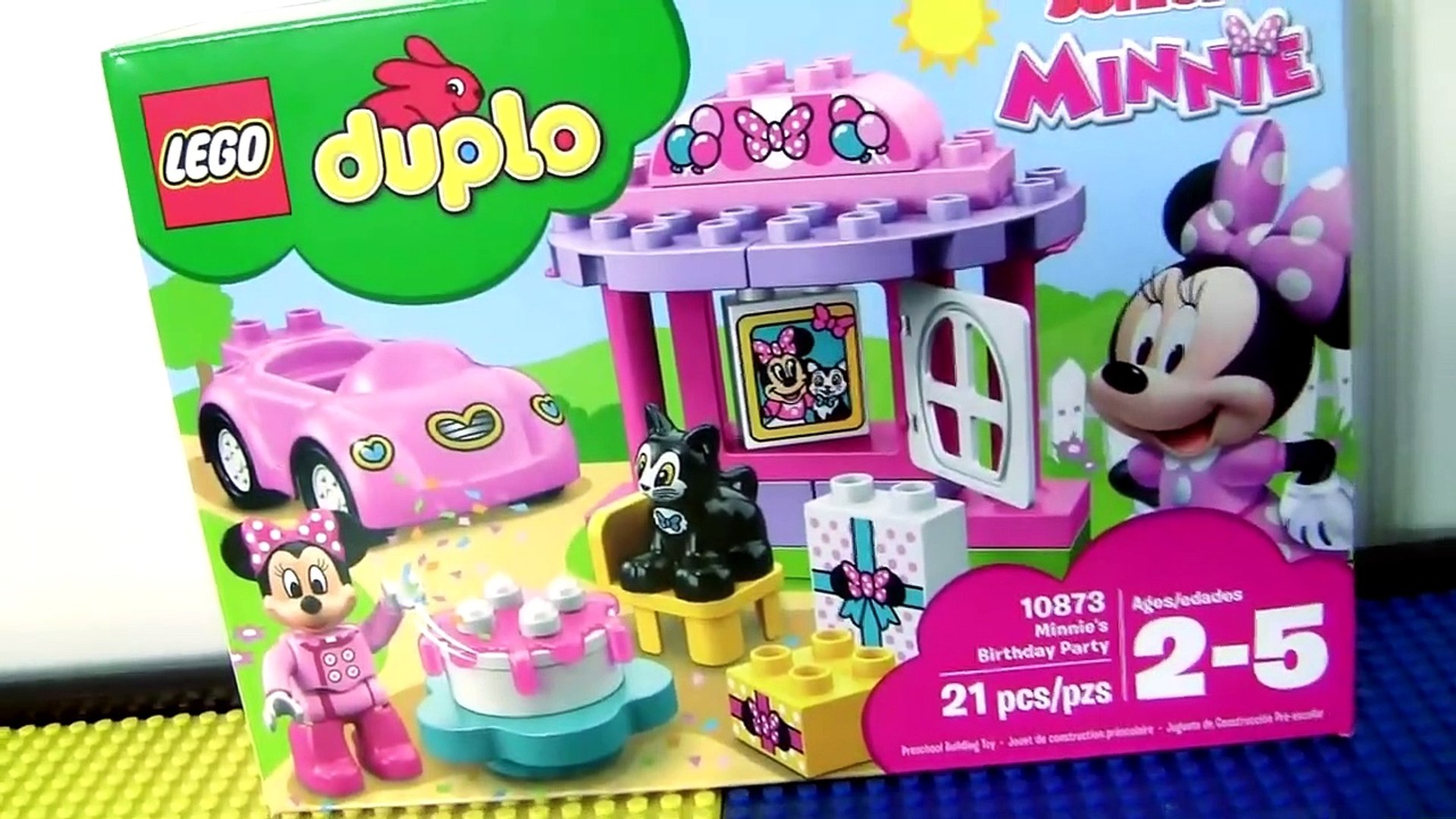 Minnie's Birthday Party DUPLO 10873 Building Blocks Disney Junior - video Dailymotion