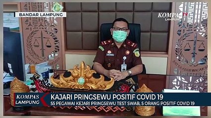 Kajari Pringsewu Positif Covid-19, Sejumlah Pegawai Kejaksaan Jalani Swab Test