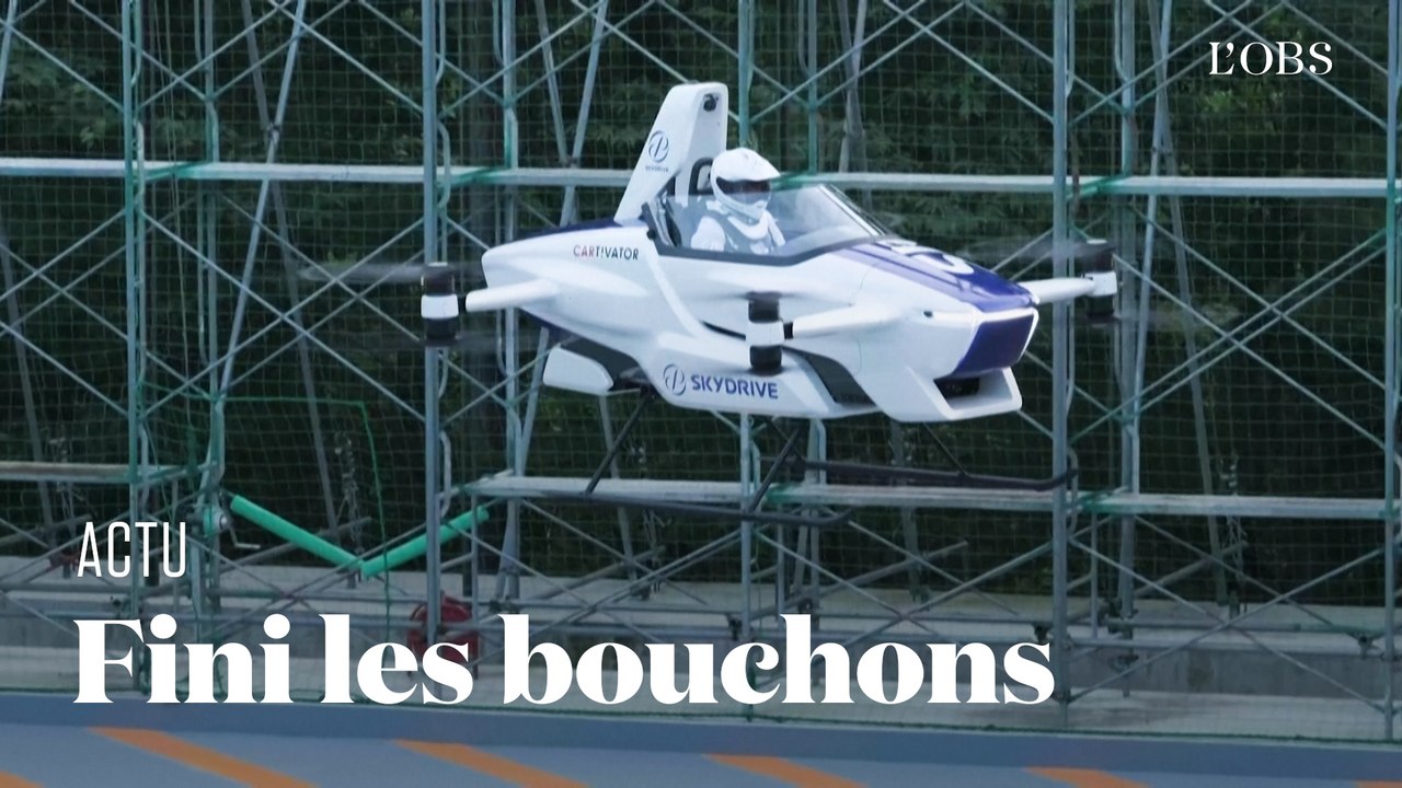 Une voiture volante électrique fait un vol d'essai au Japon