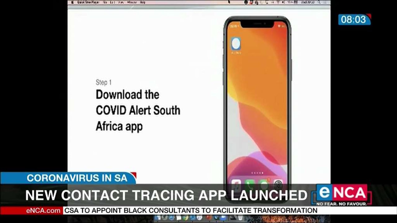 New contract tracing app launched