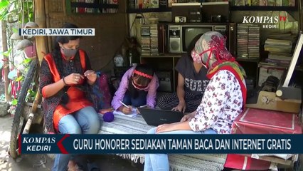 Download Video: Guru Honorer Sediakan Taman Baca Dan Internet Gratis Untuk Siswa