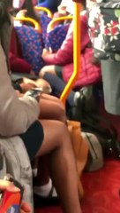 Crowded school bus, Lancaster